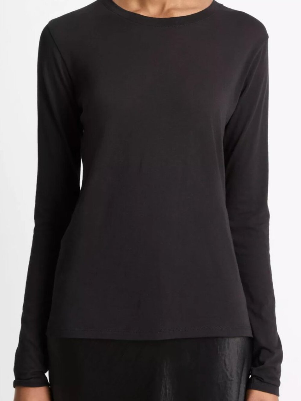 Vince lightweight layering long sleeve T Shirt 100% Cotton